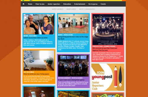 Young Post Home Page Young Post Home Page